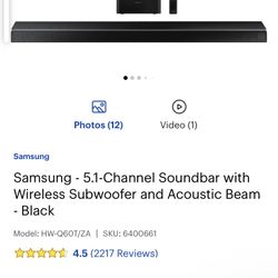 Samsung Sound Bar