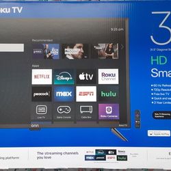 ONN Roku Smart TV 32  Inch  HD