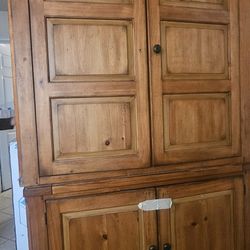 Wardrobe Antique Storage Cabinet