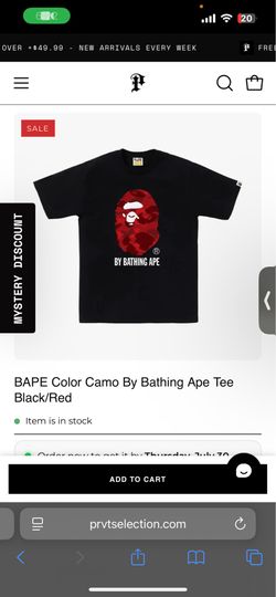Bape camo T-Shirt pink