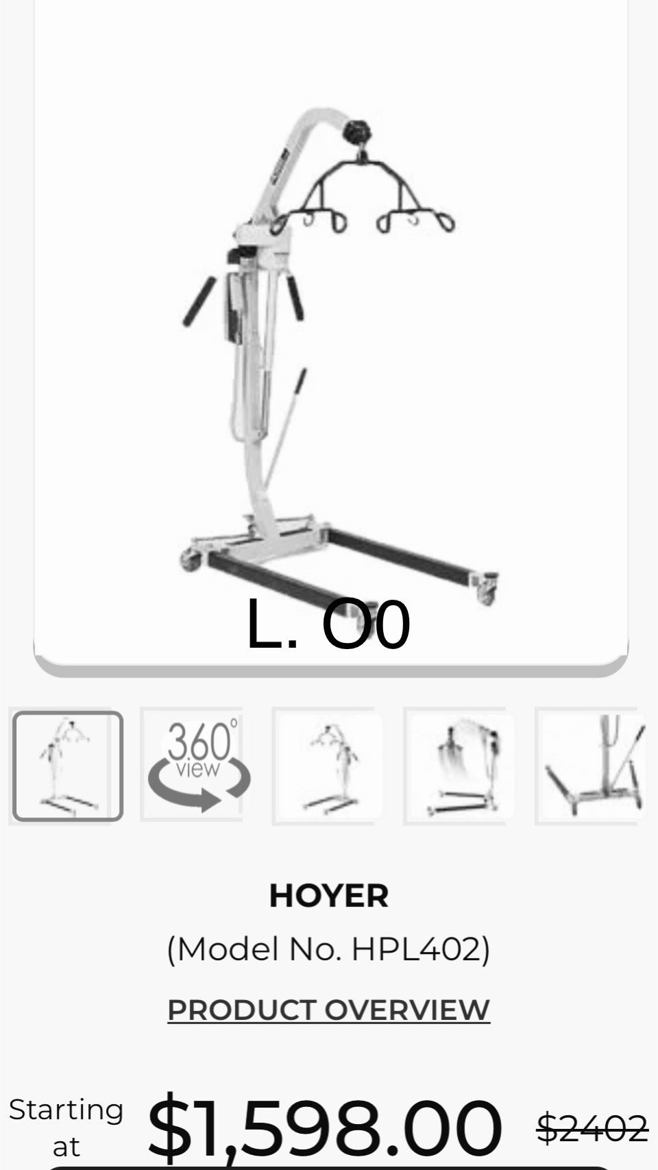 Classic Deluxe Power Lifter Model #HPL402