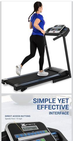 Foldable Smart Treadmill, 2.25HP Motor, Multiple Levels