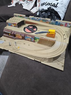Vintage Hot Wheels Railroad yard