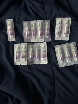 Tattoo needles and cartridges