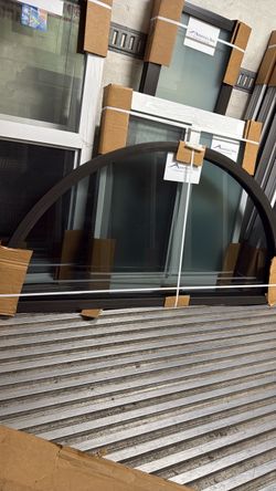 Impact half circle window