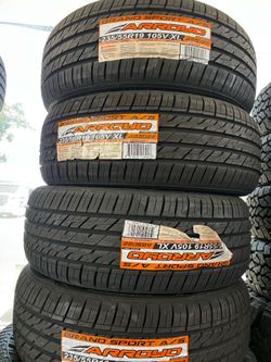 📲✔️235/55:19 vendo set de llantas nuevas arroyo