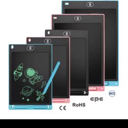LCD Writing Tablet for Kids, 8.5 Inch Colorful Doodle Board Drawing Table