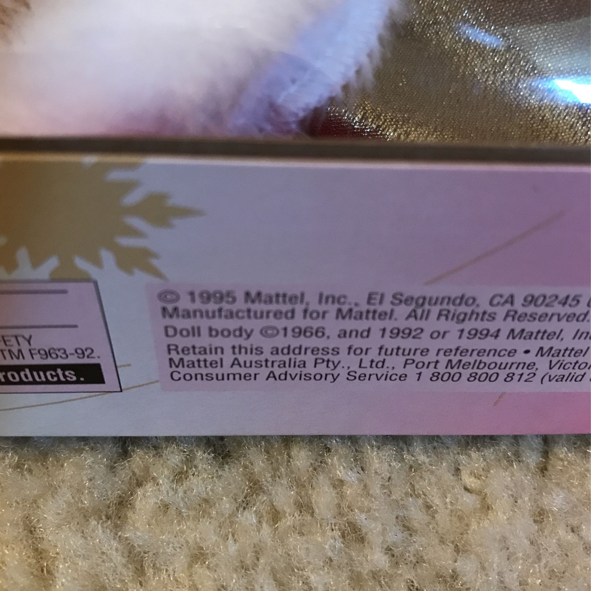 1995 Special Edition Winter Fantasy Barbie