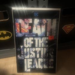 Special Acetate Cover Justice League Comic