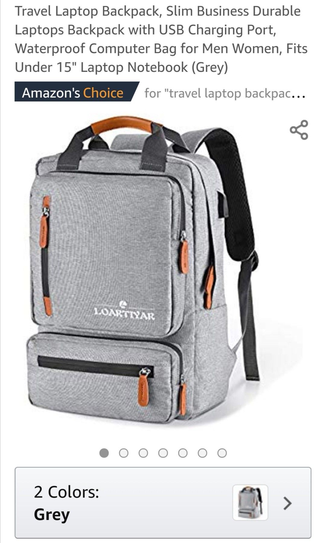 Travel Laptop Backpack