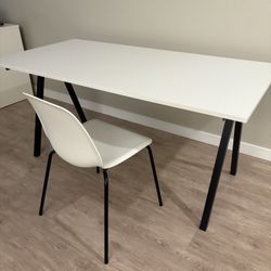 Ikea Trotten Office Desk/Table + Chair