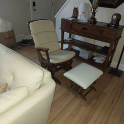 Swing Chair with Footrest 