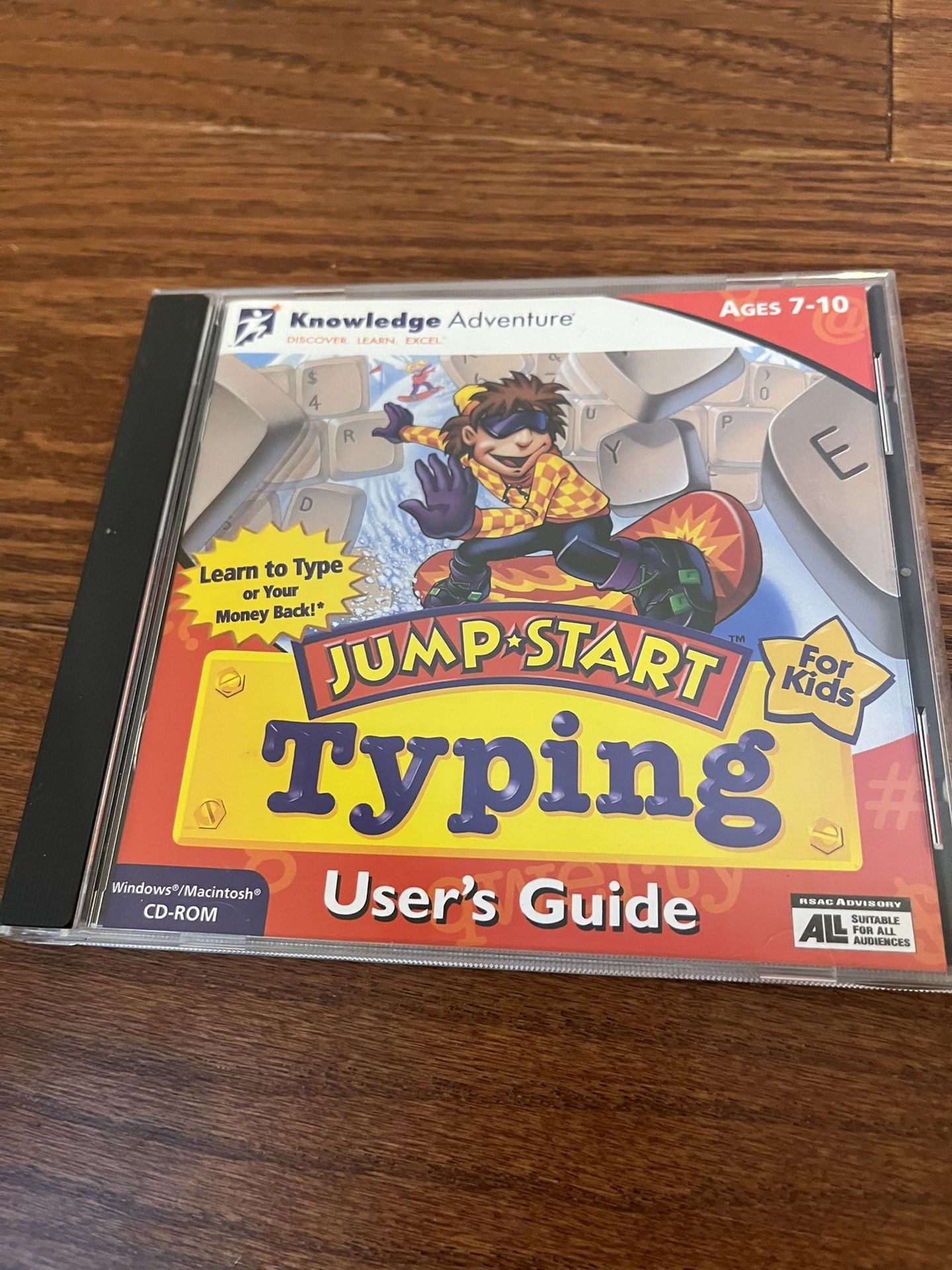 Knowledge, Adventure: Jumpstart Typing, PC, CD-ROM