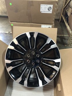 GMC / CHEVY REPLICA WHEELS. Fits GMC Sierra, Yukon. Chevrolet Suburban, Tahoe, Silverado