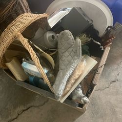 Box Of Kitchen And Home Decor 