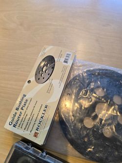 Router plate and bushings