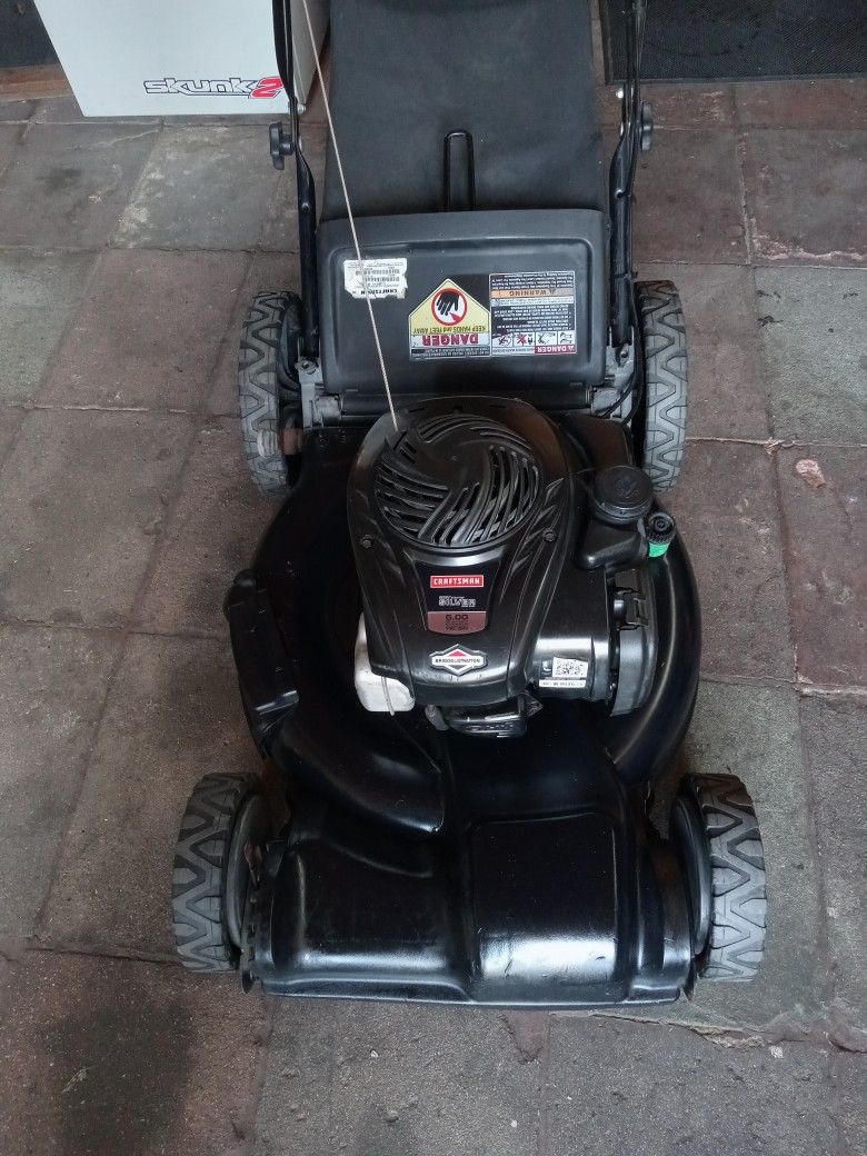 Lawn Mower Craftsman Silver 5.00 140cc