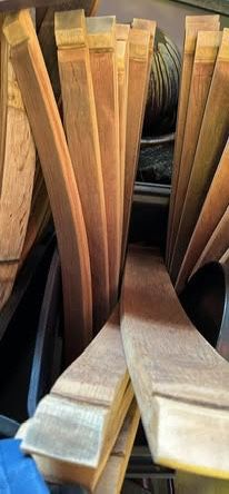 Wine Barrel Staves