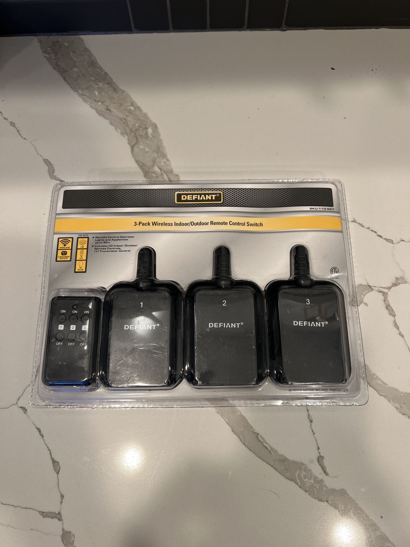 New In package- 3 Pack Wireless Remote