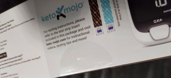 KETO-MOJO Test Strip Combo Pack for Use ONLY with The New GK+ Meter  60  Blood Glucose + 60 Blood Ketone (120ct) for Sale in San Antonio, TX -  OfferUp