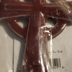 Celtic Cross Style Magnet. Can Hang On Wall With Steel And Sticky Tape