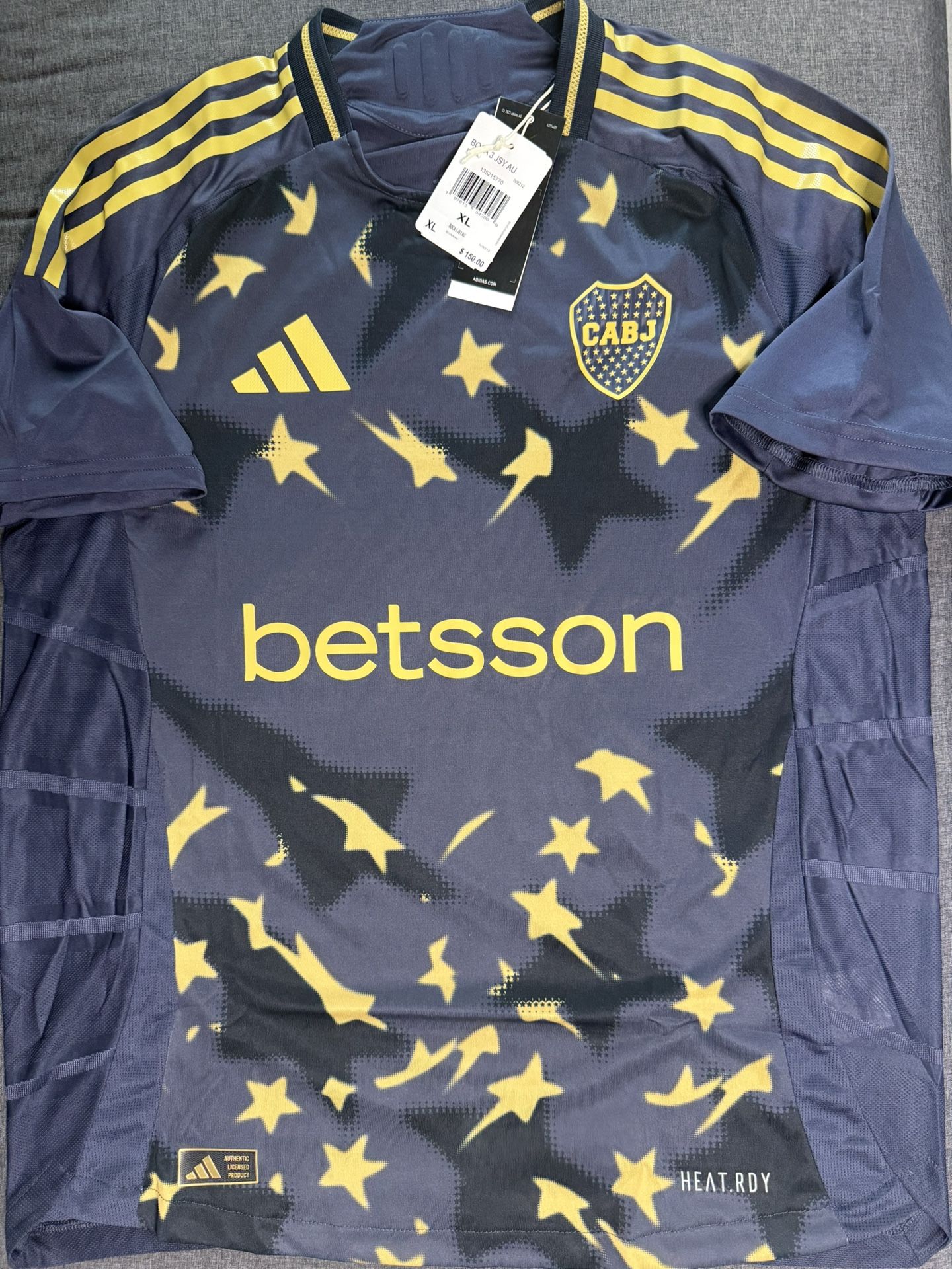 Adidas Boca Juniors 2025 Authentic Third Soccer Jersey