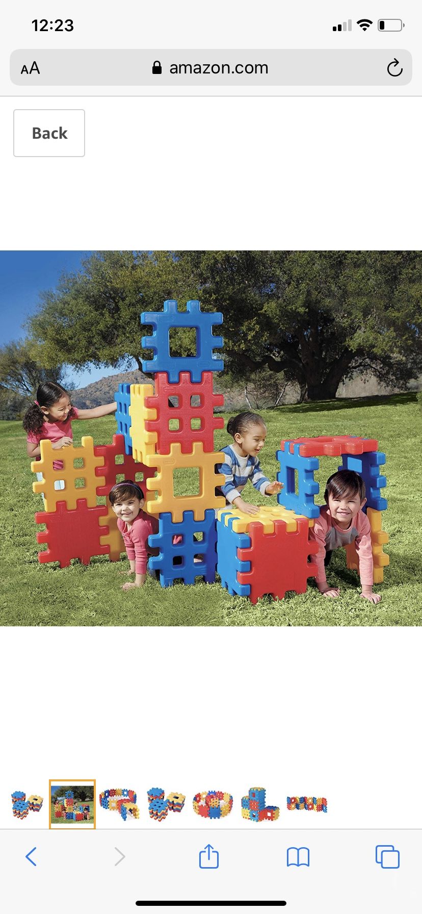 Kids toys - Little Tikes Waffle Blocks (4 sets)