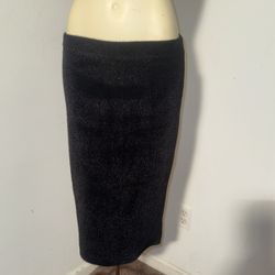 Clover Canyon Black Pencil Skirt