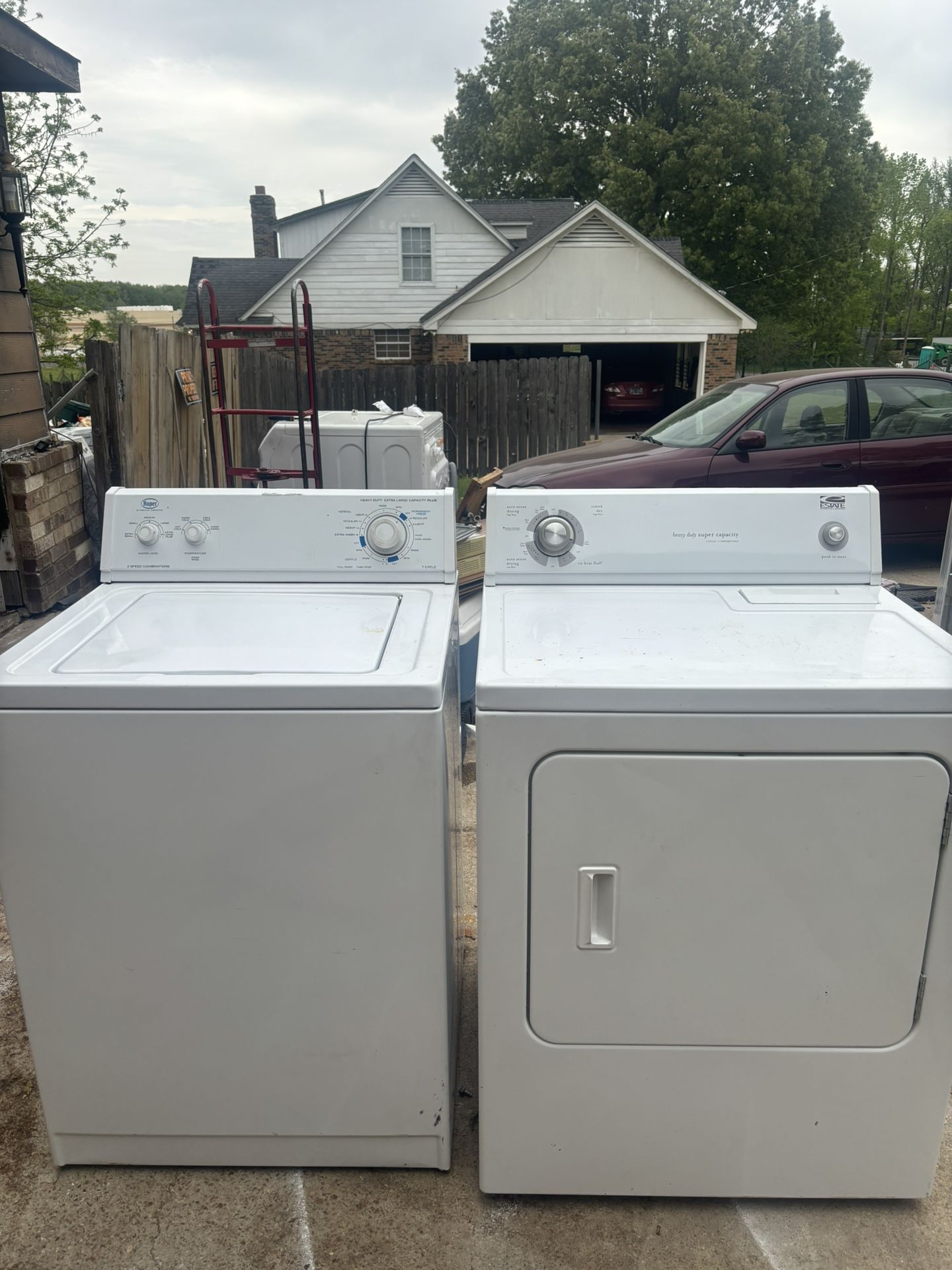 Whirlpool Washer And Dryer