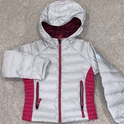 White Down Jacket For Girls (3-4 Yrs Old)