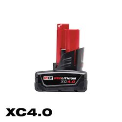 Milwaukee M12 4.0ah Battery / Batería