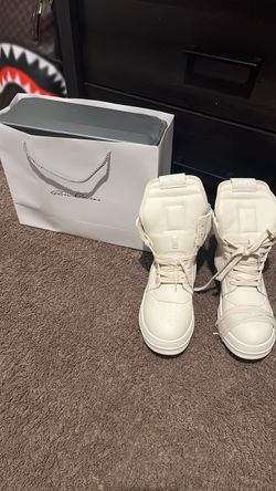 white rick owen geobaskets