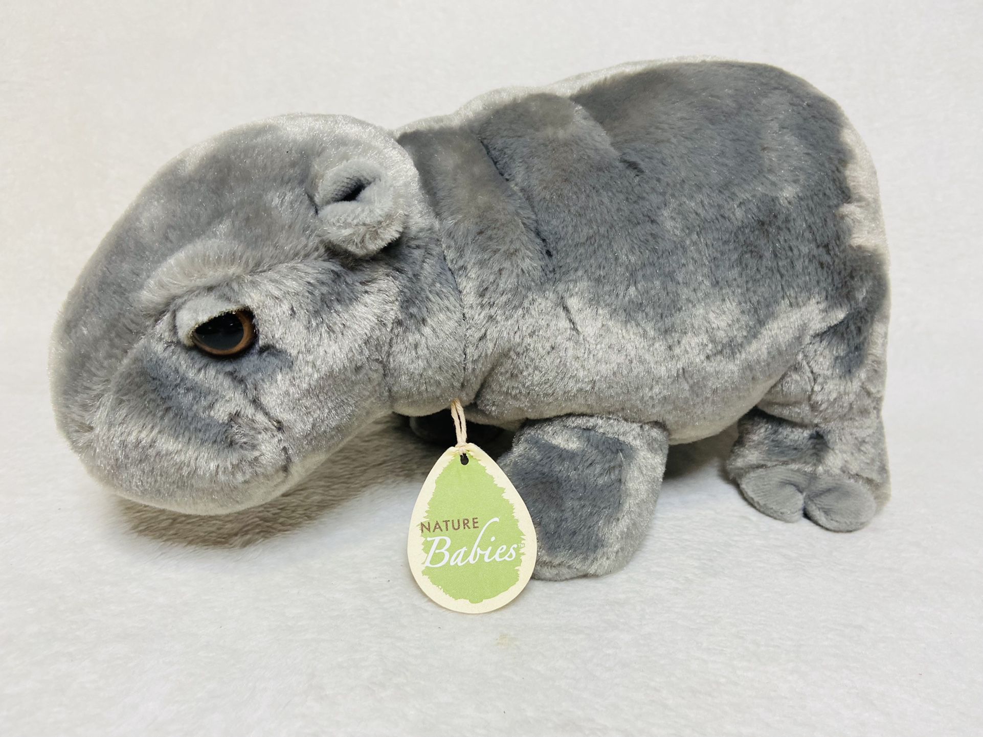 10" Aurora Nature Babies Hippo Plush Toy