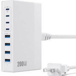 200W USB C Charger Block