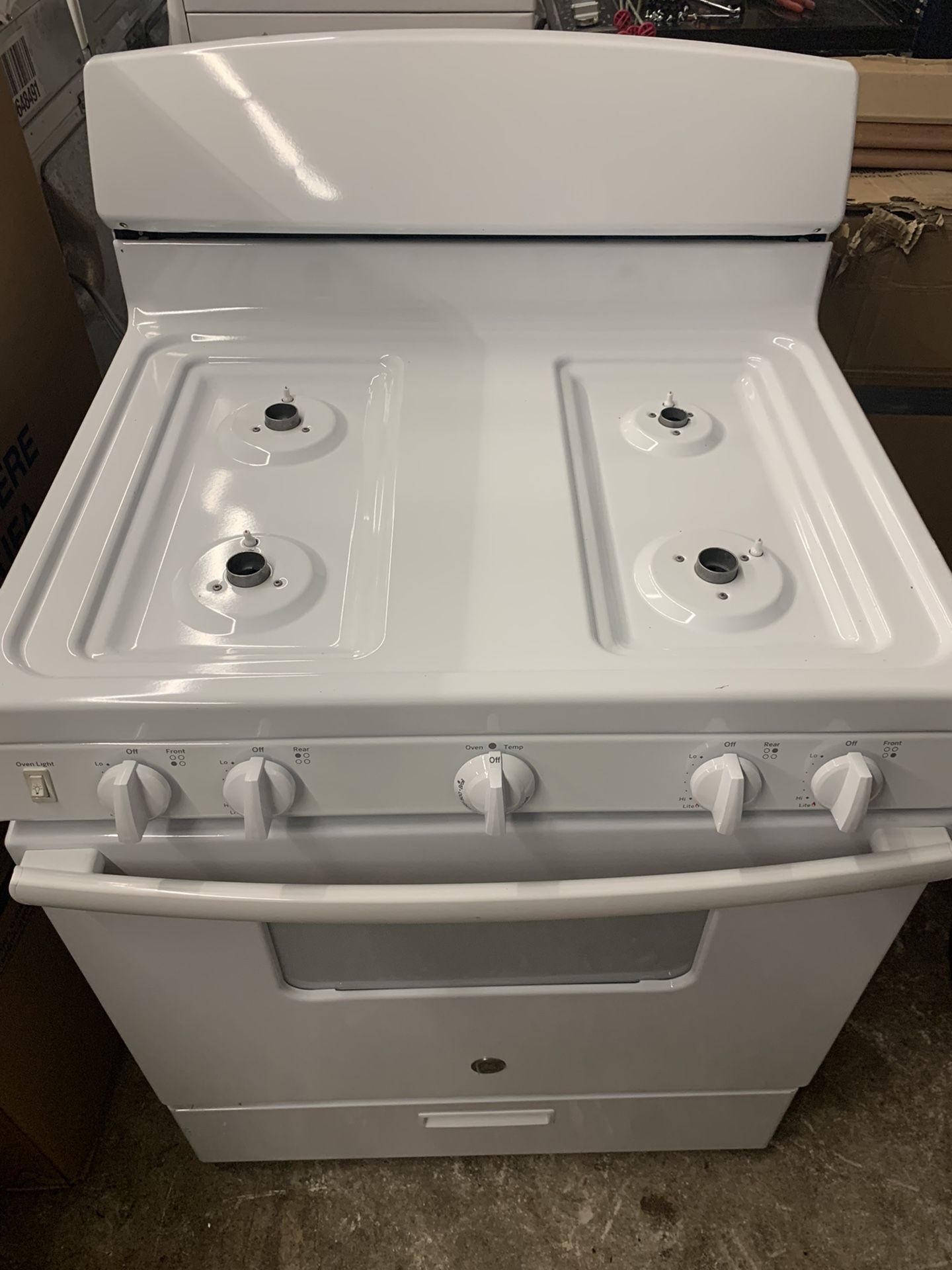 New Ge Gas Stove 