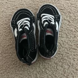 Kids Vans High Tops Shoes Size 6
