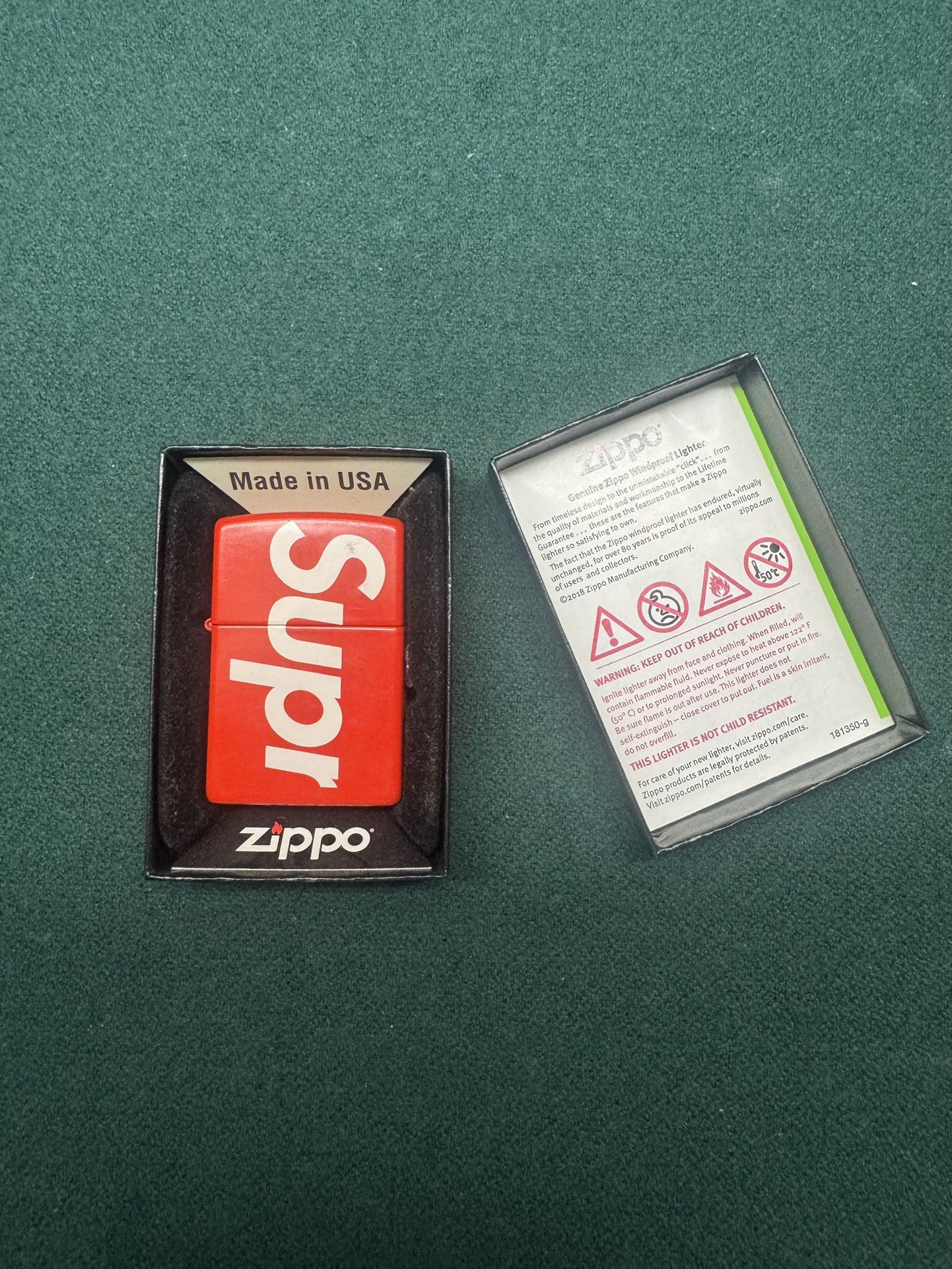 Supreme Zippo Lighter