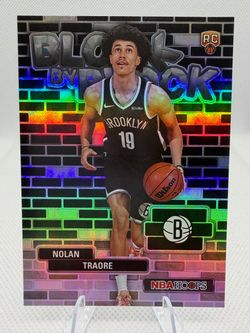 Nolan Traore SSP Case Hit #BYB-1 2025 NBA Hoops Block By Block