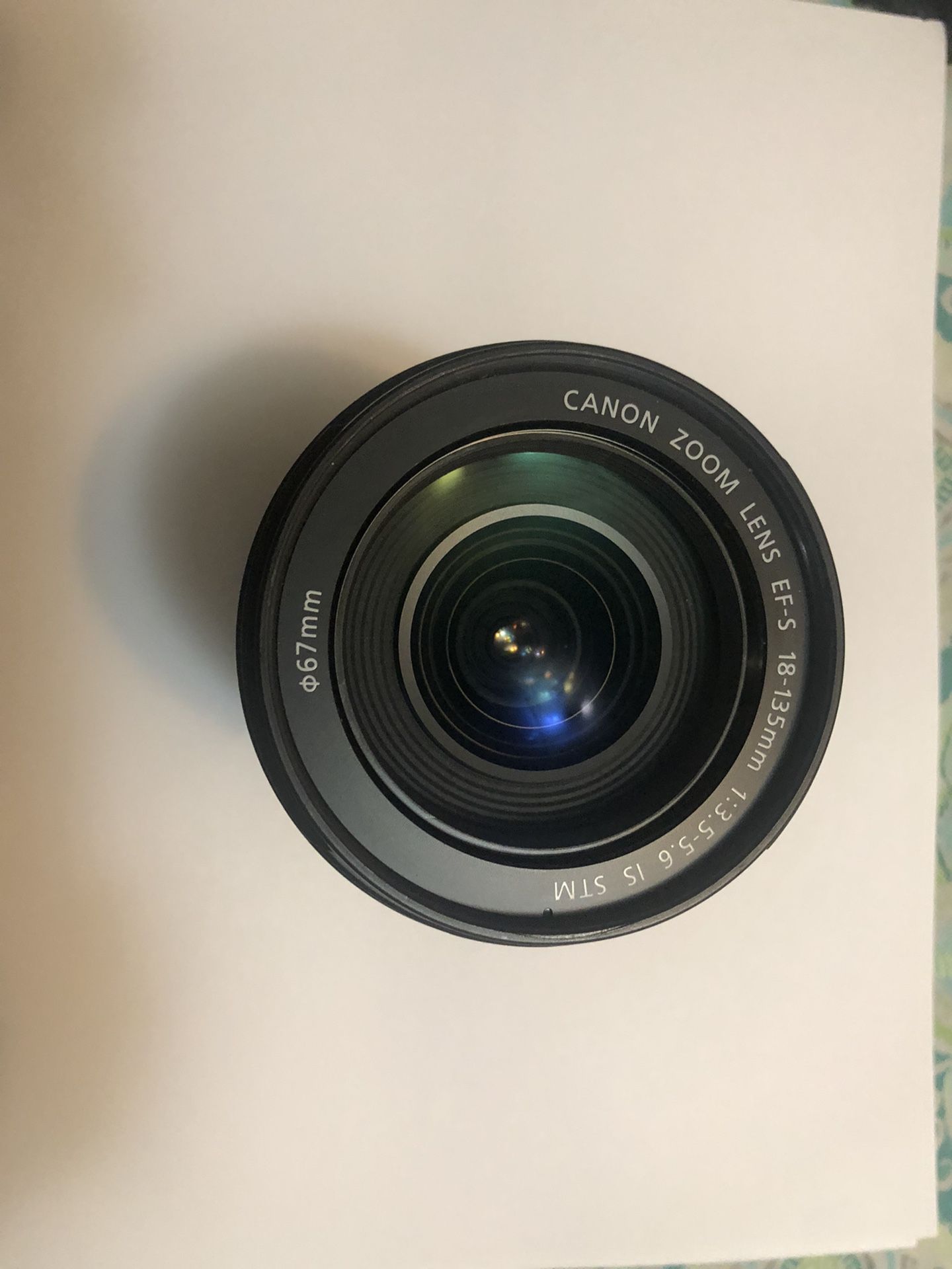 Canon 18mm-135mm Lens