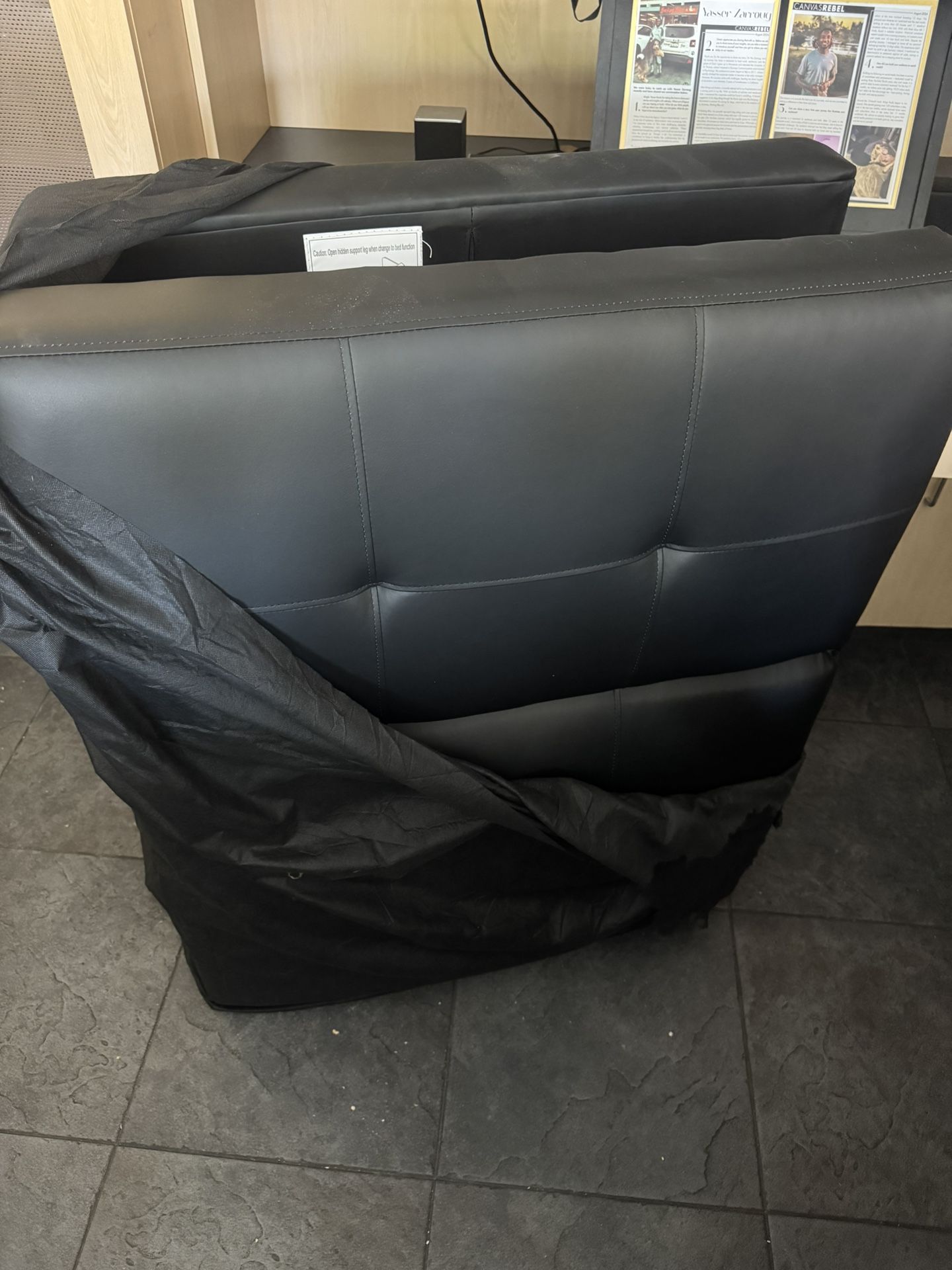 Brand New DHP Andora Futon Sofa Bed – 76” – Still in Original Packaging!