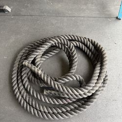 Heavy duty battle rope 33’