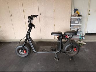 Fat Tire Electric Scooter 2 Seater!