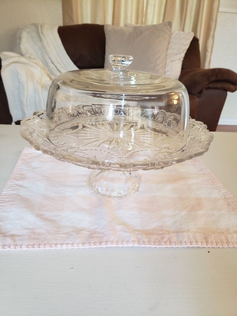 Crystal Cake Stand 
