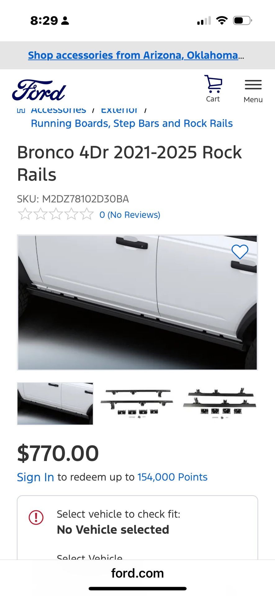 Bronco Rock Rails