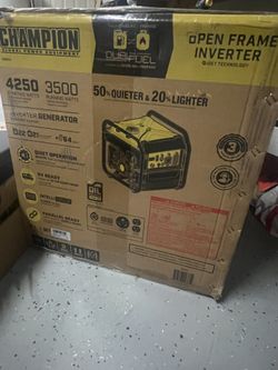 Champion 4250 Watt Dual Fuel Generator And Inverter