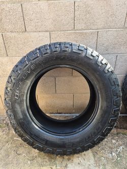 35x12.5x20 AT  Tires (2)(50%)