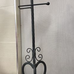 Toilet Paper Stand Heavy Brass 