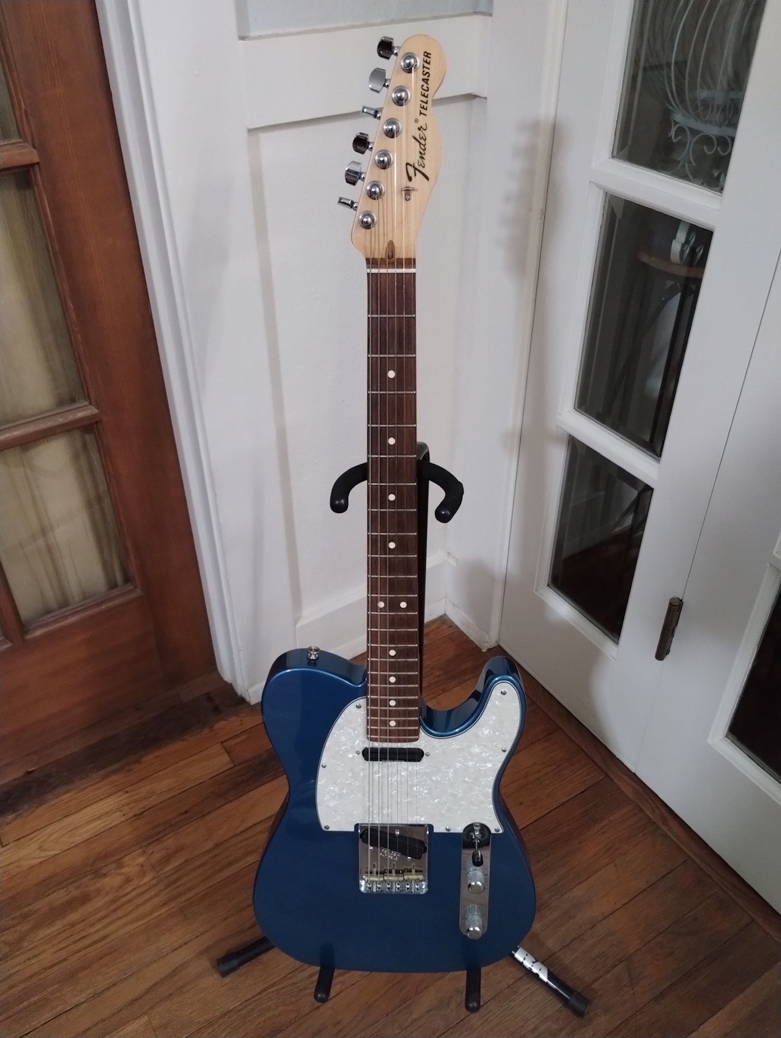 2015 American Fender Telecaster Lake Placid Blue With Upgraded (Seymour Duncan’s Hot Rails)