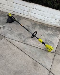 RYOBI ONE+ HP 18V Brushless Whisper Series 15 in. Cordless Battery String Trimmer (Tool Only