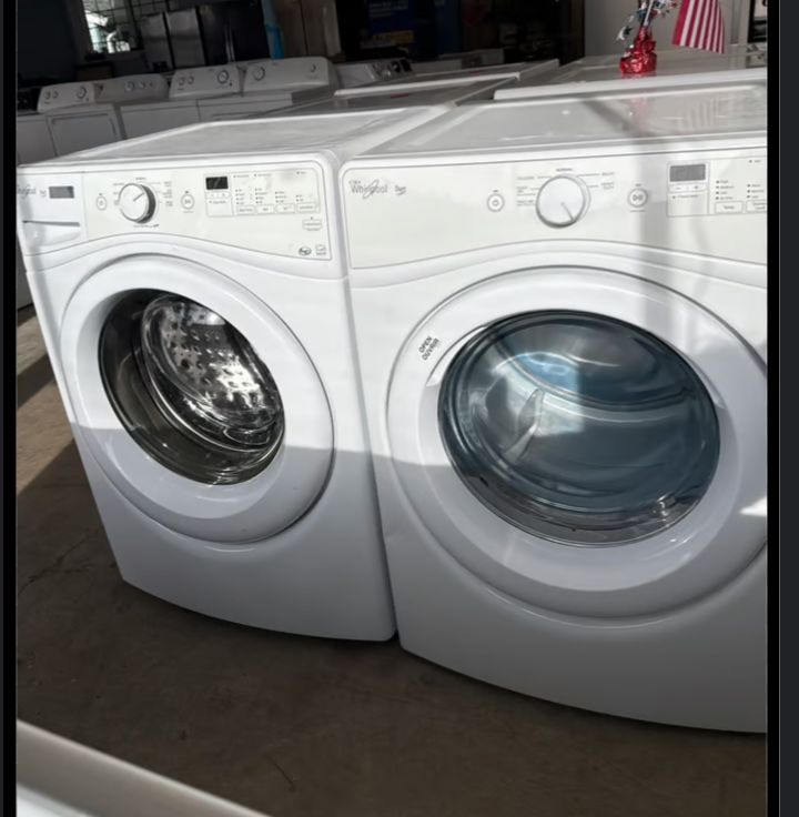 WHIRLPOOL WASHER AND DRYER
